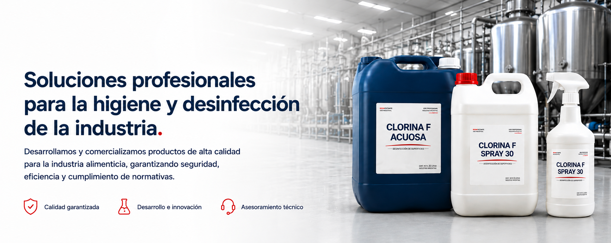Clorina Higiene y Desinfección